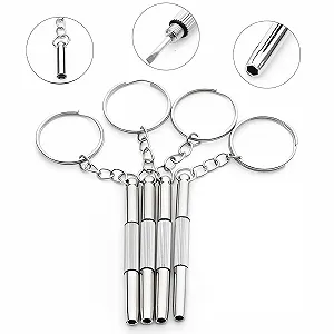 Набір BIRLOZA з 4 міні викруток з нержавіючої сталі для ремонту окулярів та ювелірних виробів - Фото 1