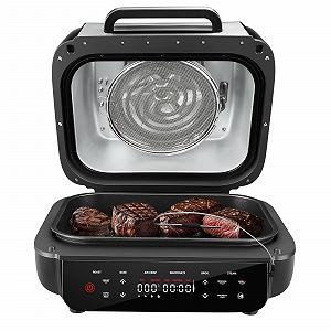 Фритюрница IsEasy с горячим воздухом с большой кулинарной камерой 6 л 50°C - 250°C Сенсорная Функция приготовления 7 кулинарных функций Безопасно для мытья в посудомоечной машине Серебро - Фото 1