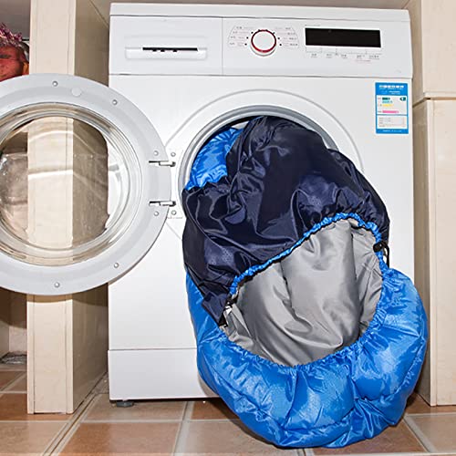 Спальный мешок Camping удлинённый и расширенный с отверстиями для ног на молнии, фото №5