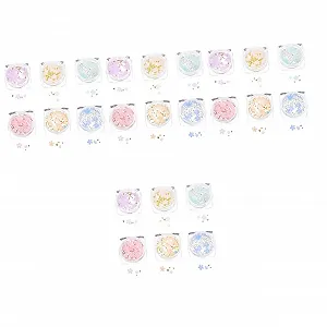 Украшения для ногтей Цветы 3D FRCOLOR 24 коробки Жемчуг Стальные шарики - Фото 1