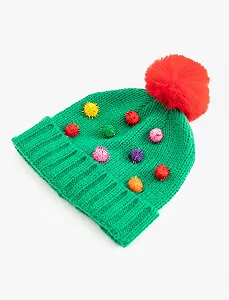 Шапка с помпоном Koton - Фото 1