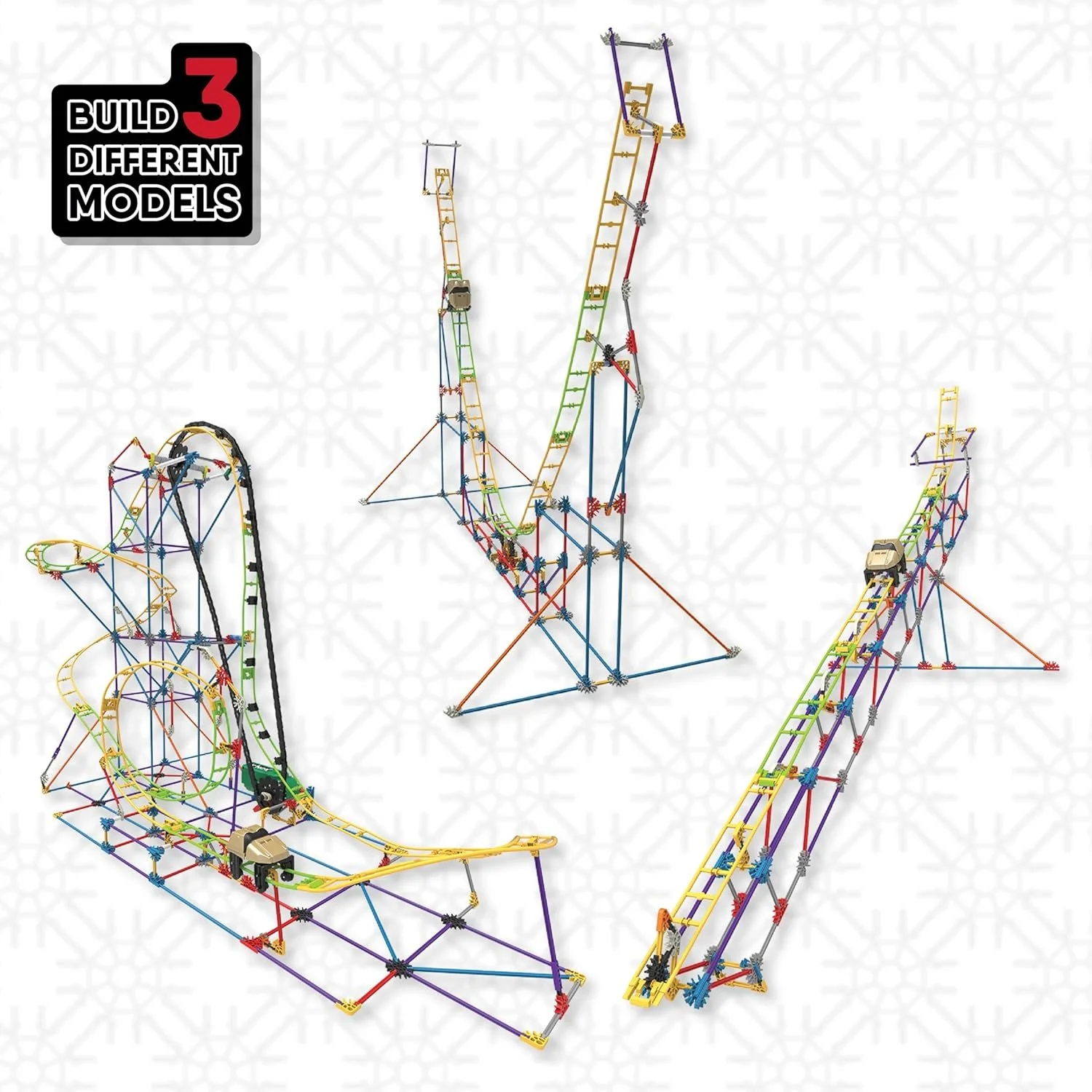 Набор K'NEX Education STEM Explorations Roller Coaster для сборки Для детей от 8 лет 546 деталей, фото №2