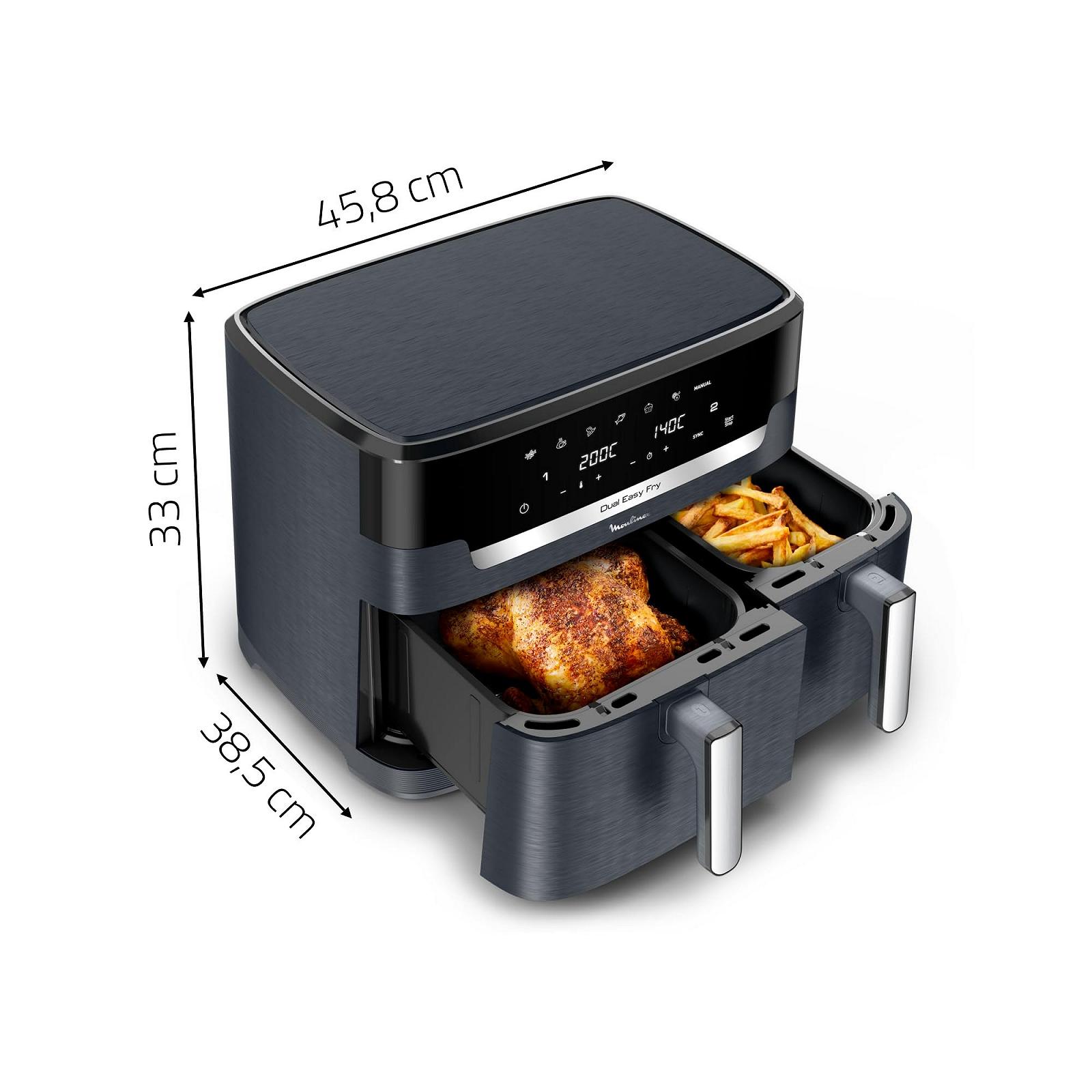 Мультипіч Moulinex Dual Easy Fry XXL EZ942BF0 11 л 7 програм, фото №7 Мультипіч Moulinex Dual Easy Fry XXL EZ942BF0 11 л 7 програм, фото №7