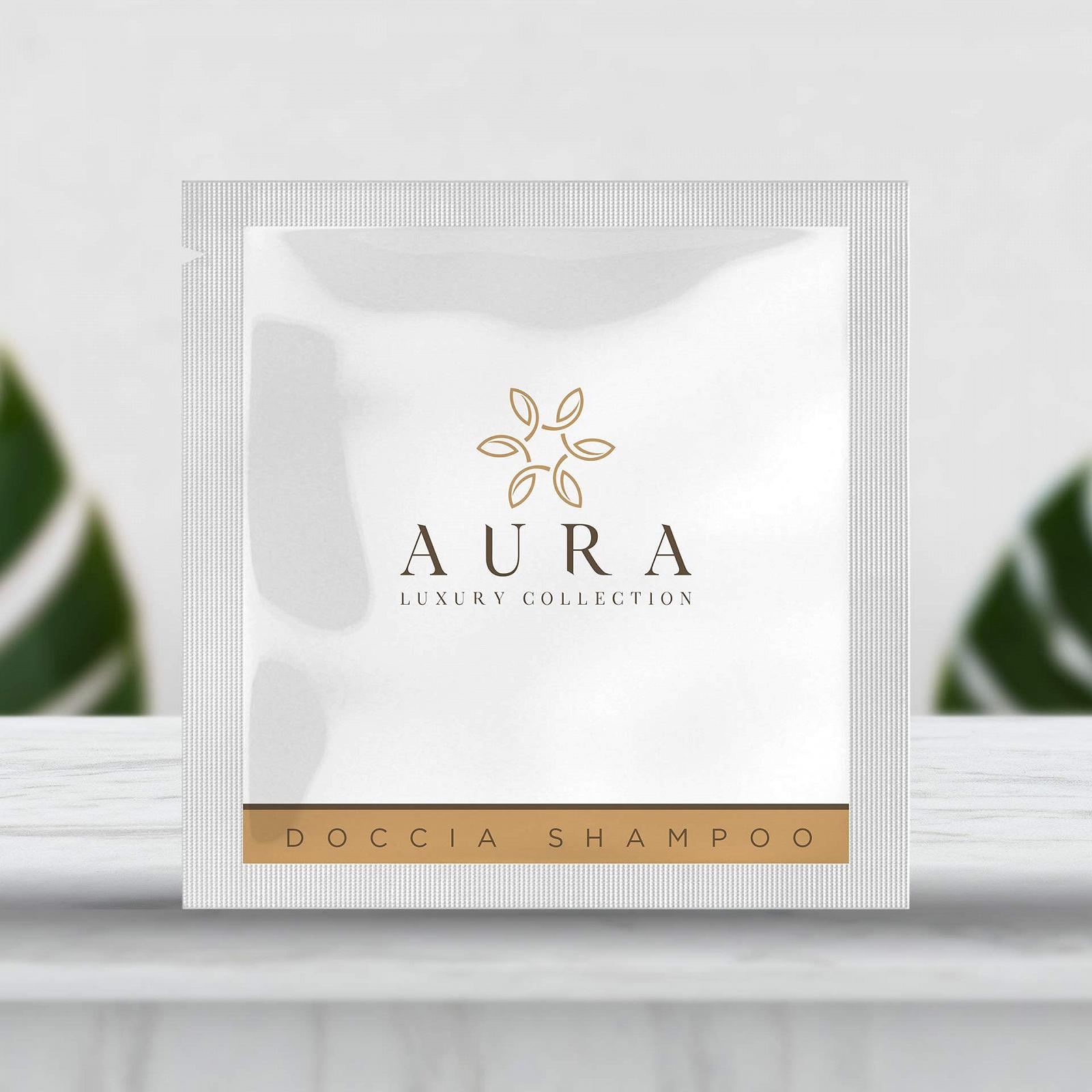 Набір шампуню-гелю для душу Argan White 100 шт по 10 мл, фото №1