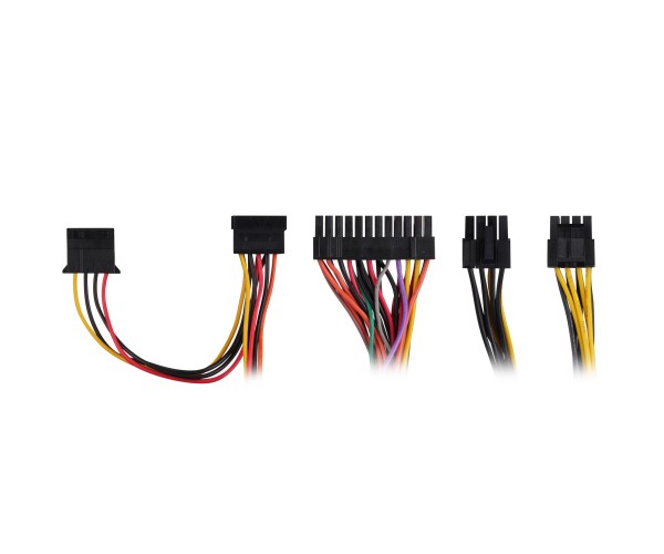 2E Блок живлення Basic Power 600W 80 120мм 1xMB 24pin(20+4), 1xCPU 8pin(4+4), 3xMolex 4xSATA 2xPCIe 8pin(6+2), фото №7
