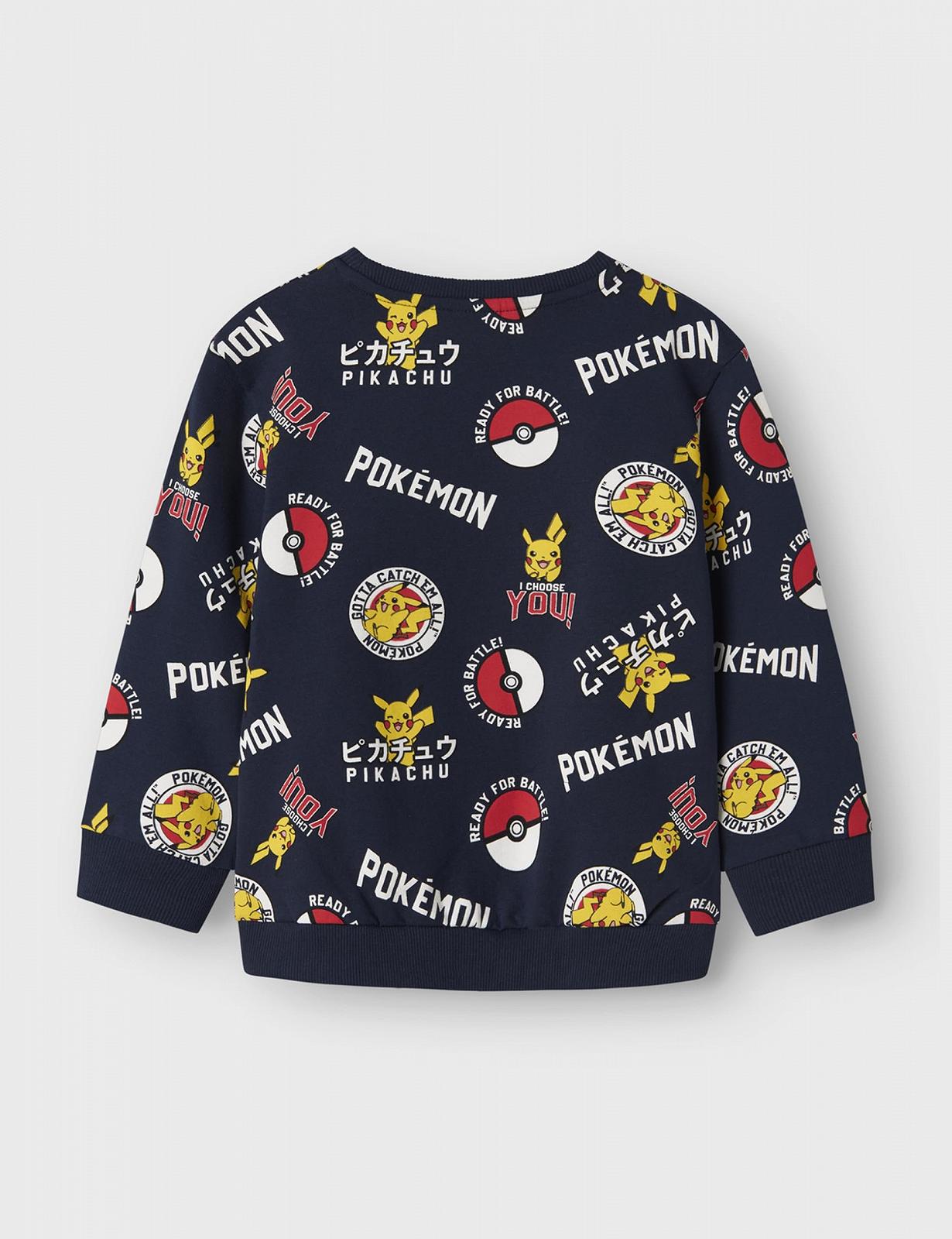 Толстовка NAME IT Pokemon Nreg Sweat Bru Sky, фото №2