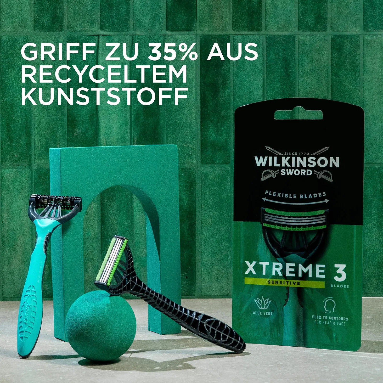Одноразовые бритвы Wilkinson Sword Xtreme 3 Sensitive для мужчин 16 + 8 шт, фото №7 Одноразовые бритвы Wilkinson Sword Xtreme 3 Sensitive для мужчин 16 + 8 шт, фото №7