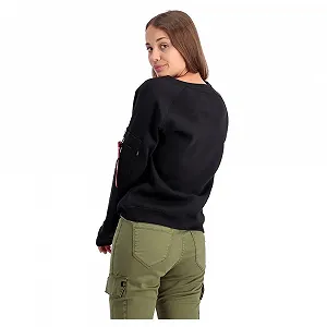 Світшот ALPHA INDUSTRIES X-fit Sweater Os Wmn Жіночий synthetic.ua - Фото 1