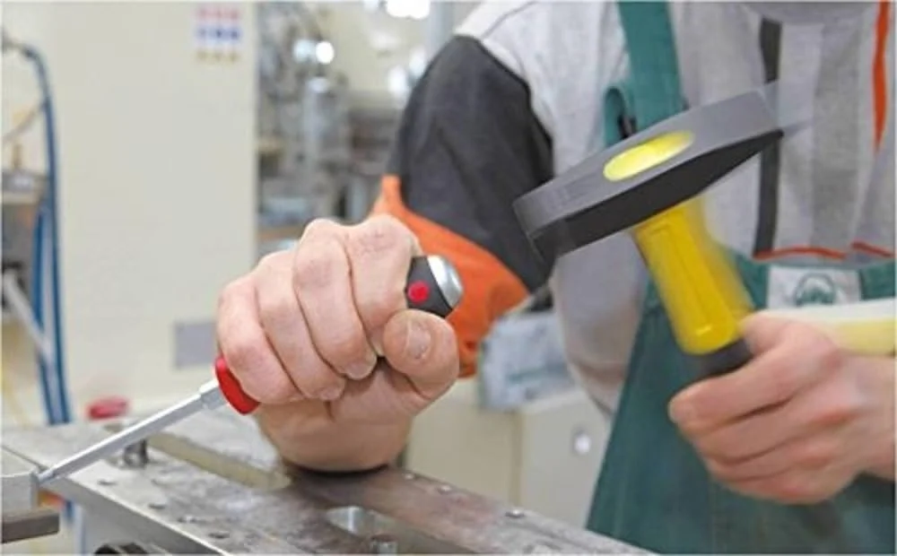 Викрутка Pozidriv Wiha SoftFinish 03246 PZ2 x 100 мм з шестигранним стрижнем та сталевим ковпачком, фото №3