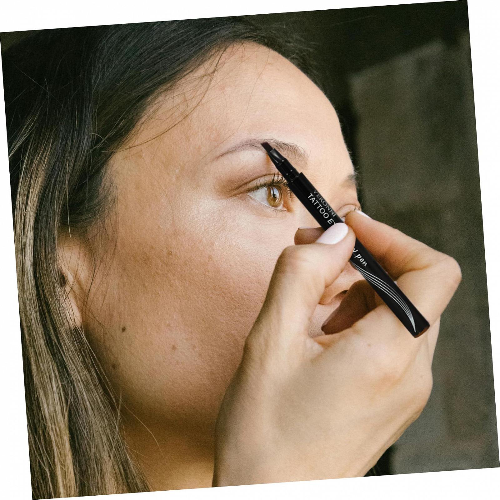 Рідкий олівець для брів minkissy Чотиризубий Потовидкий, фото №6 Рідкий олівець для брів minkissy Чотиризубий Потовидкий, фото №6