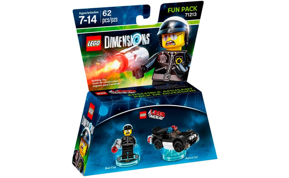 Конструктор Лего LEGO Dimensions Фан-пак: Плохой Коп 71213, фото №1 Конструктор Лего LEGO Dimensions Фан-пак: Плохой Коп 71213, фото №1