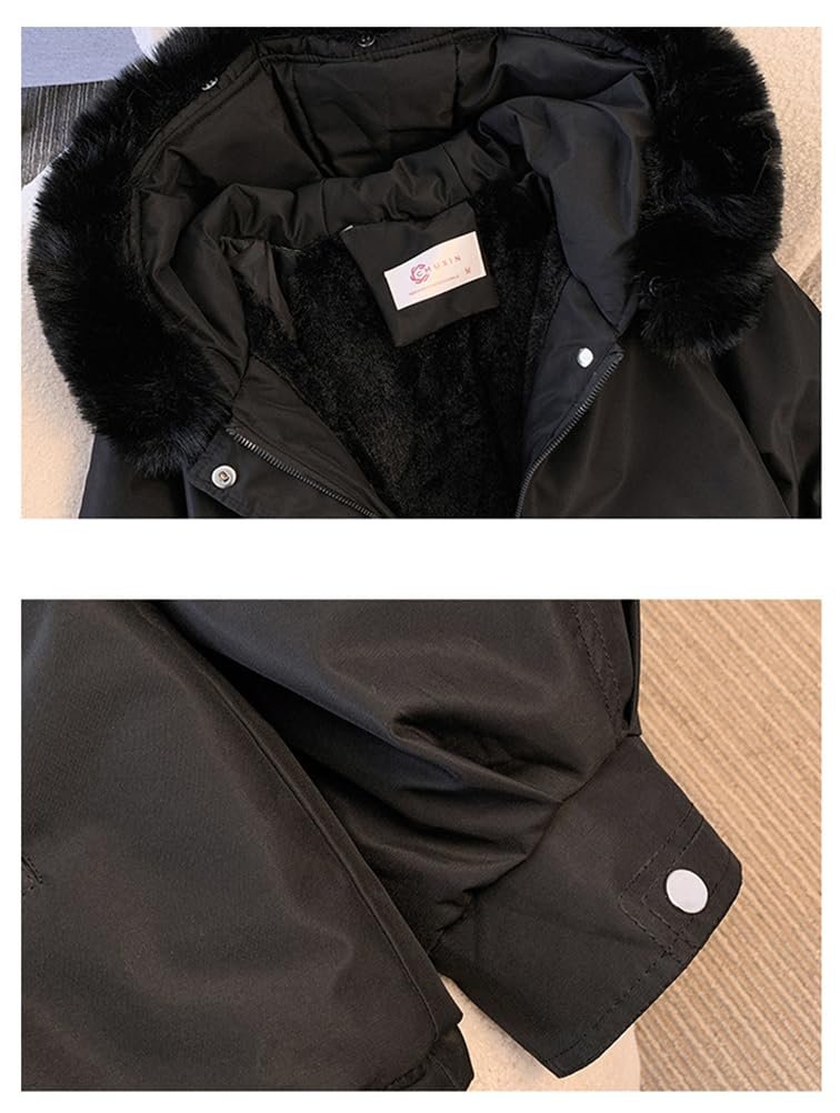 Куртка Nemopter Жіноча Осіння Зимова З штучним хутряним коміром, фото №4