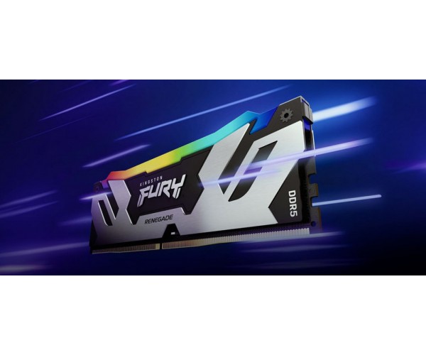 Kingston Пам'ять ПК DDR5 32GB KIT Renegade RGB KF564C32RSAK2-32, фото №6