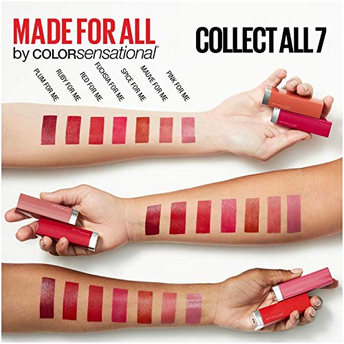 Помада Maybelline New York Color Sensational Made For All 373 Нюд Універсальний Сатин, фото №6