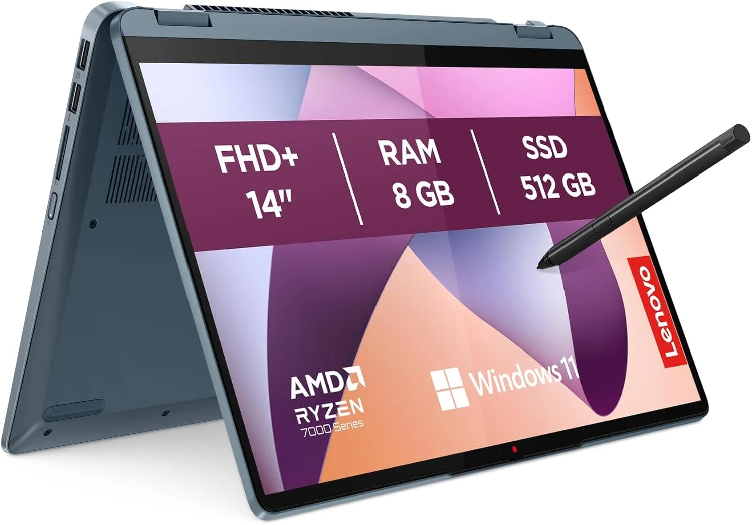 Сенсорний ноутбук 14" Lenovo IdeaPad Flex 5 AMD Ryzen 7 5700U RAM 8GB SSD 512GB Windows 11 Алюмінієвий корпус, фото №1 Сенсорний ноутбук 14" Lenovo IdeaPad Flex 5 AMD Ryzen 7 5700U RAM 8GB SSD 512GB Windows 11 Алюмінієвий корпус, фото №1