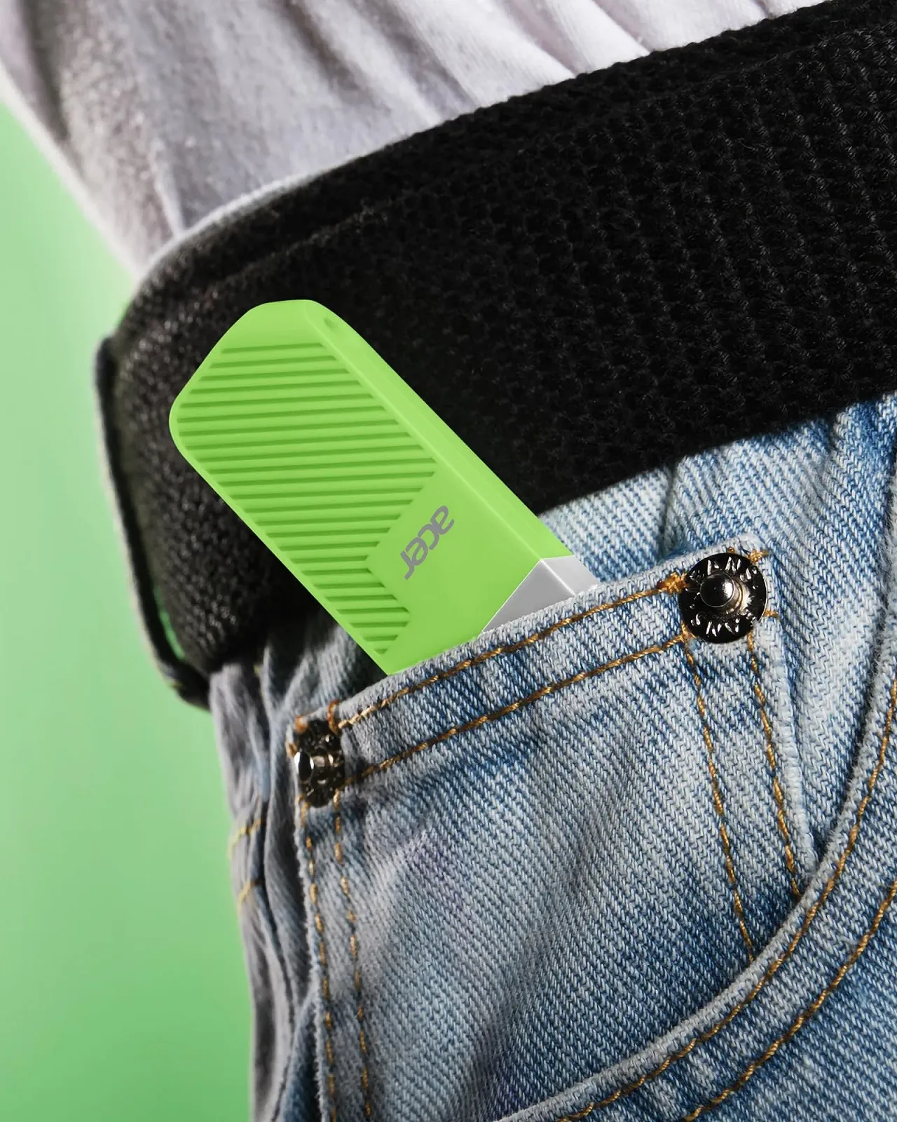 USB Flash Drive Acer UP300 32GB USB 3.2 Gen 1 120 МБ/с Green, фото №7