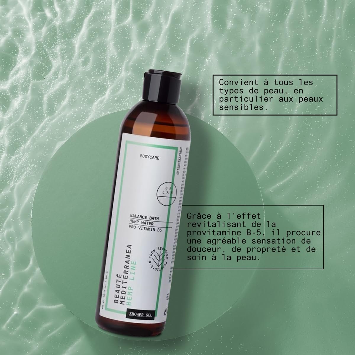 Гель для душу Beauté Mediterranea Balance Bath веганський 300 мл, фото №4