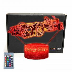 Купити Нічник MARZIUS 3D LED Спортивний Автомобіль 16 Кольорів (F1 Car 1) - Фото 1 Нічник MARZIUS 3D LED Спортивний Автомобіль 16 Кольорів (F1 Car 1) - Фото 1