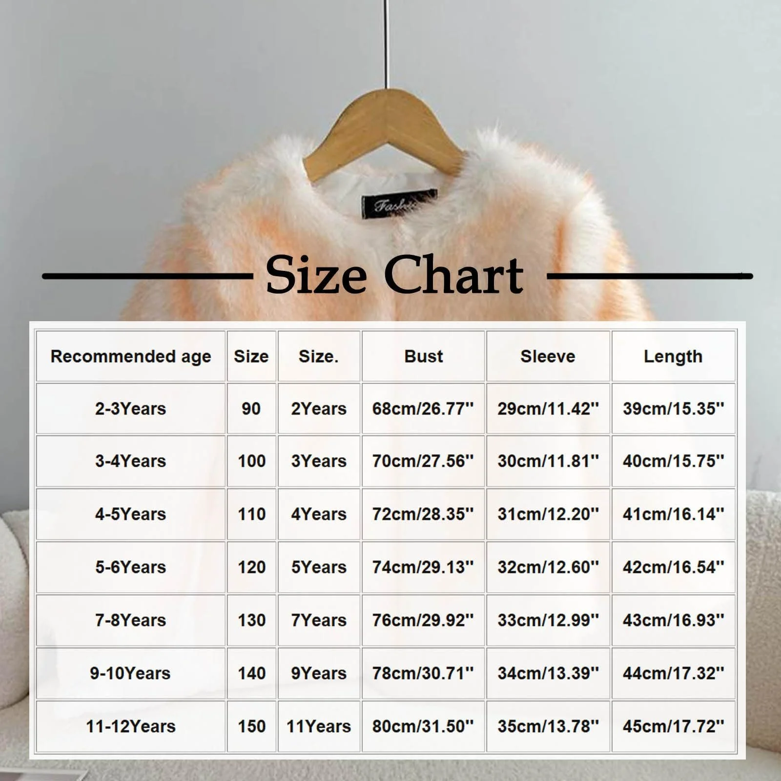 Флисовая куртка для девочек Generisch Зимняя куртка Teddy Fleece Теплая уютная куртка Teddy с круглым вырезом Повседневное флисовое пальто Куртка на флисовой подкладке Детская плюшевая куртка Модная детская куртка, фото №3