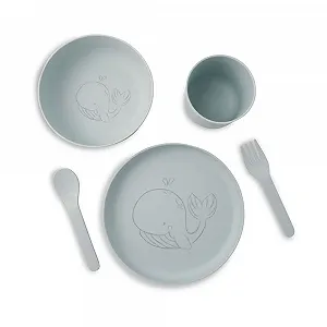 Набор детской посуды GREENBOX 5 предметов Органический пластик - Фото 1