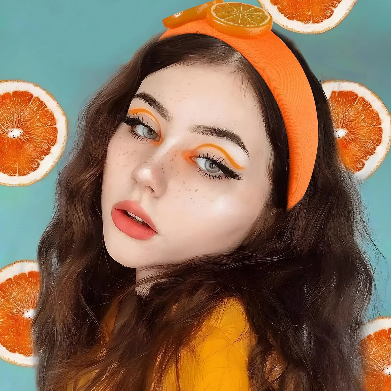 Обруч Помаранчевий Аксесуари для волосся, фото №5