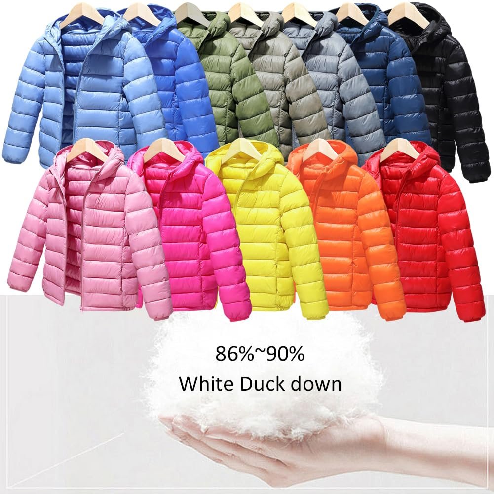 Дитяча пухова куртка з капюшоном L SERVER для хлопчиків, вітрозахисна, фото №2 Дитяча пухова куртка з капюшоном L SERVER для хлопчиків, вітрозахисна, фото №2