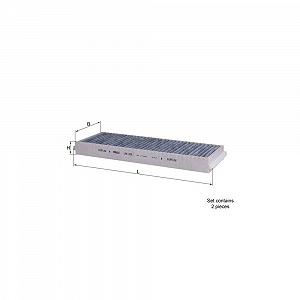 Фильтр салона KNECHT LAK 239/S для AUDI VW CUPRA - Фото 1