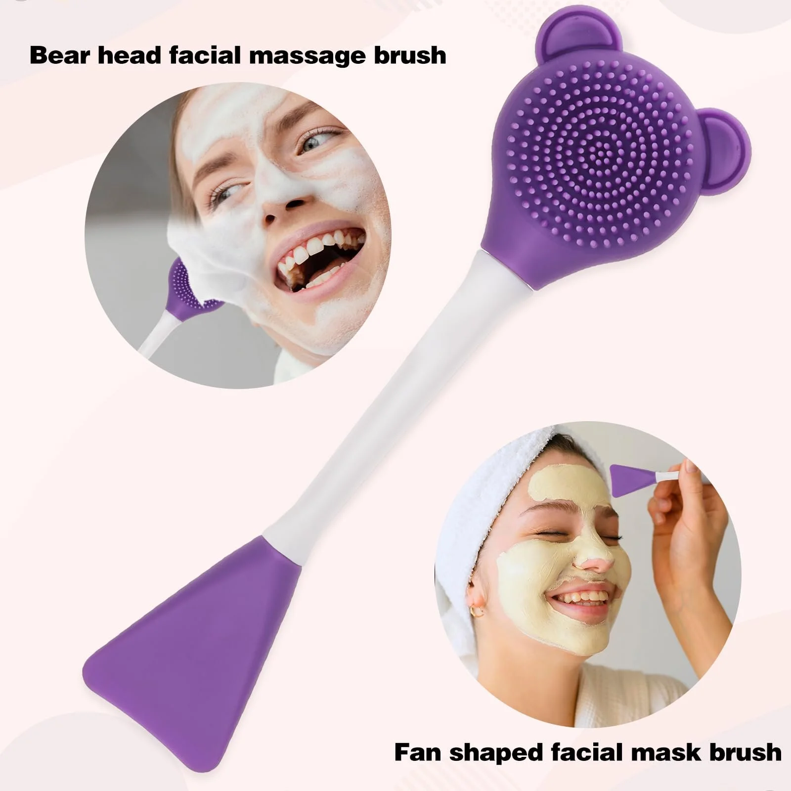 Инструмент для макияжа WLLHYF 3 шт. трафареты для подводки силиконовые, фото №4