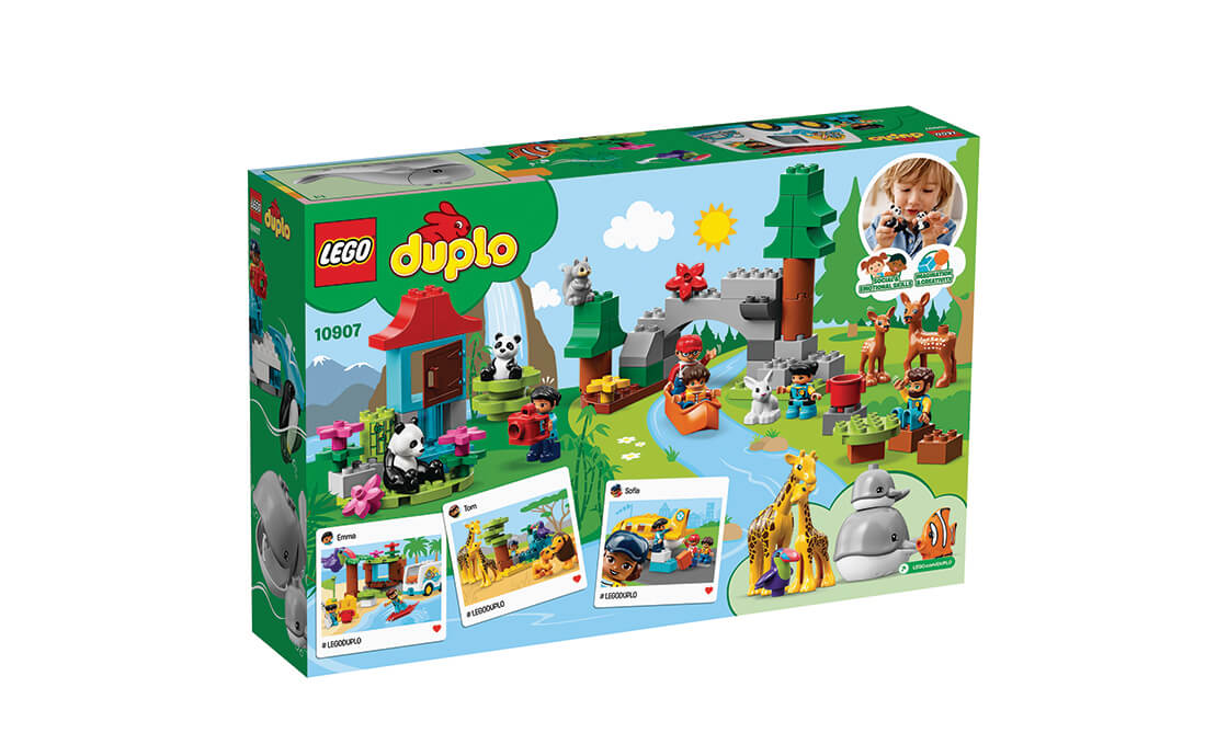 Конструктор LEGO Тварини світу 121 деталей 10907, фото №2