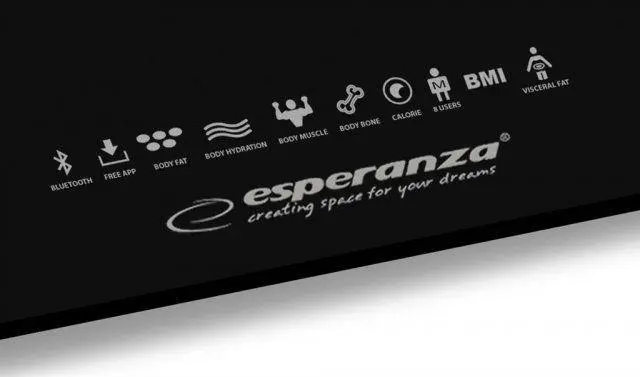 Весы бытовые черные B Fit 8в1 Esperanza EBS-016K, фото №3 Весы бытовые черные B Fit 8в1 Esperanza EBS-016K, фото №3