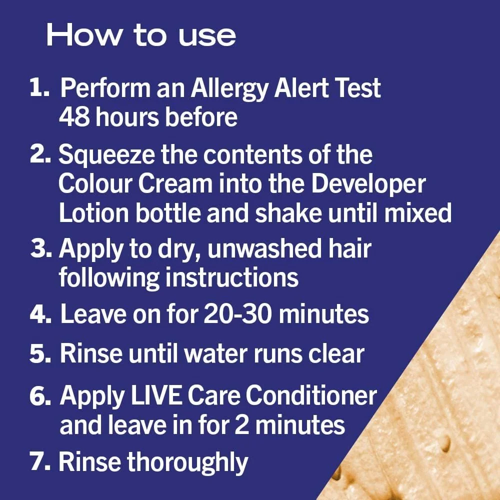 Краска для волос Schwarzkopf Live Intensive Colour B10 Cool Blonde, стойкая, до 50% покрытия седины, с маслами и кератином, осветление до 2 уровней, фото №5 Краска для волос Schwarzkopf Live Intensive Colour B10 Cool Blonde, стойкая, до 50% покрытия седины, с маслами и кератином, осветление до 2 уровней, фото №5