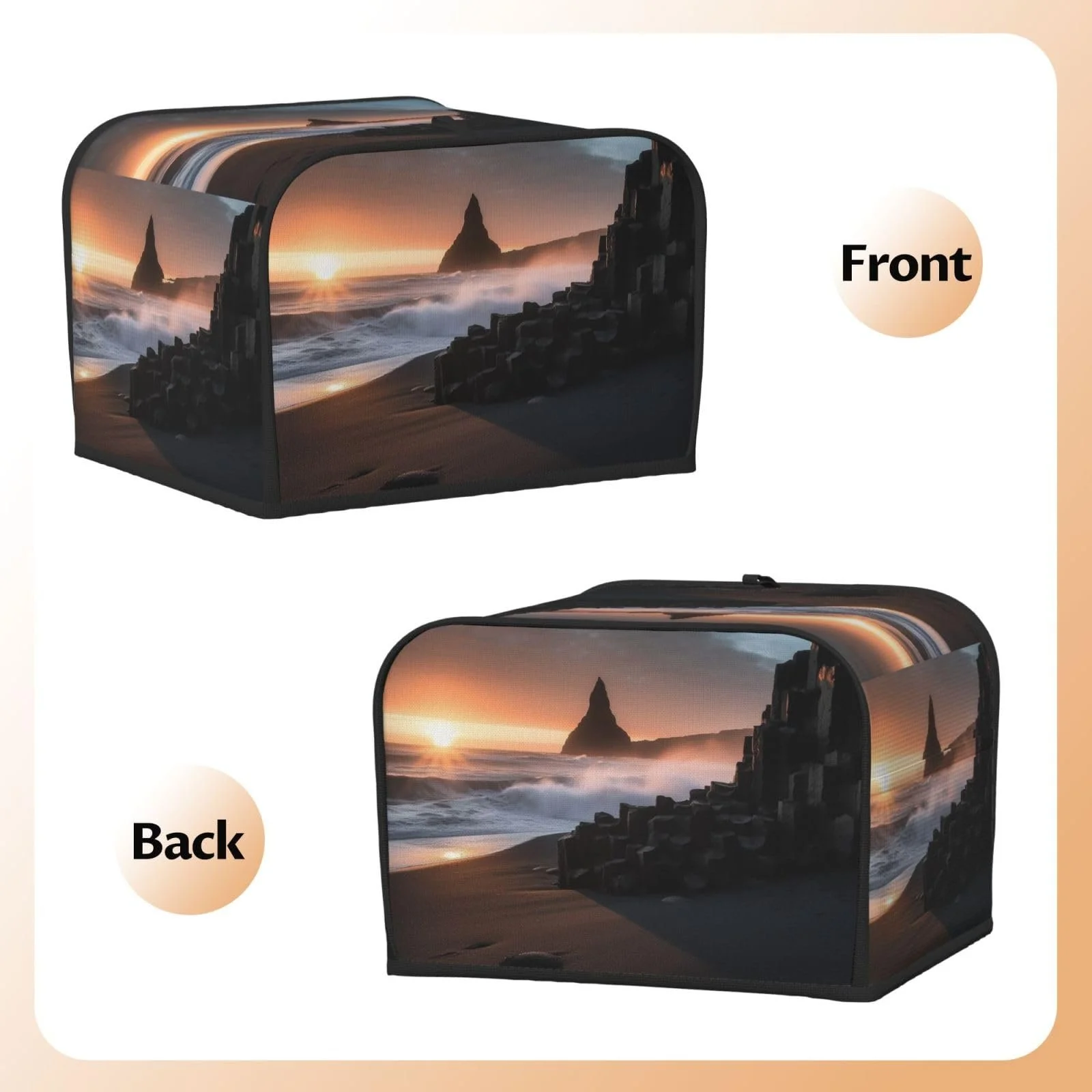 Чохол для тостера на 4 скибочки з двома кишенями, фото №6 Чохол для тостера на 4 скибочки з двома кишенями, фото №6