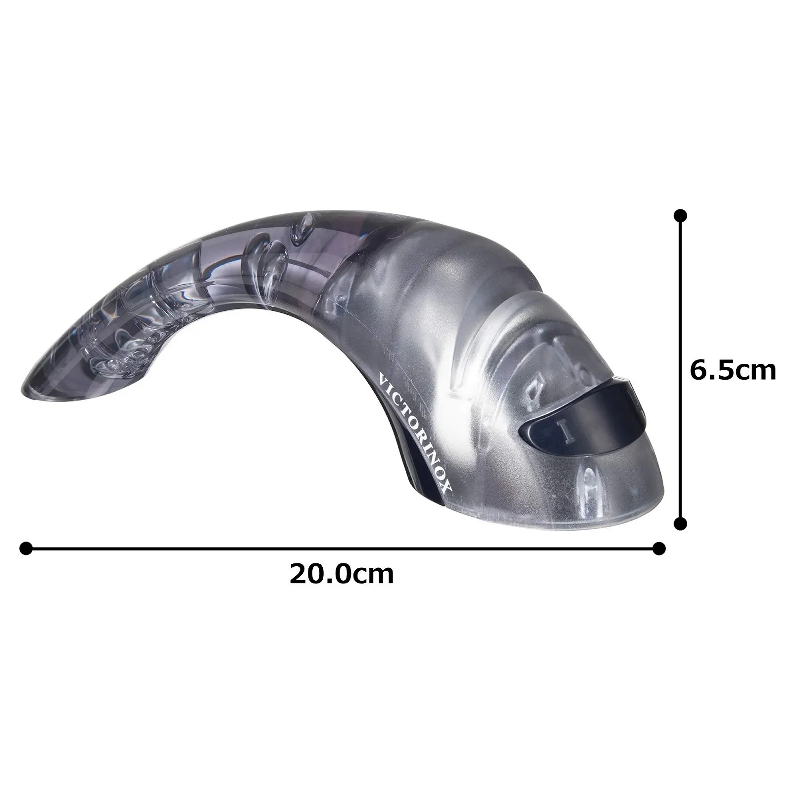 Ручная точилка для ножей Victorinox Outdoor 2-ступенчатая Керамическая Черная, фото №2