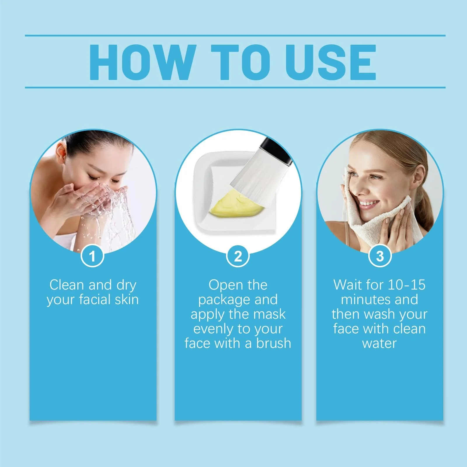 Маска для лица Dyceittdia, 8 штук, для упругости и омоложения, увлажнения и очищения, питательная и увлажняющая маска для лица, маска для ухода за кожей, Facial Mask1, фото №4