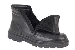 Мужские Ботинки Roamers Ankle Boots Кожаные Черные synthetic.ua - Фото 1