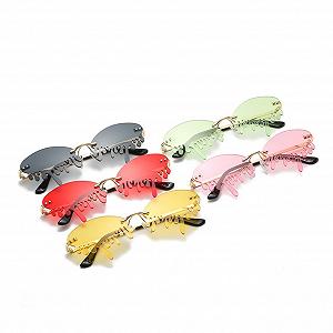 Окуляри Святкові PACKOVE Набір з 3 шт. Drop Design Сірий synthetic.ua - Фото 1