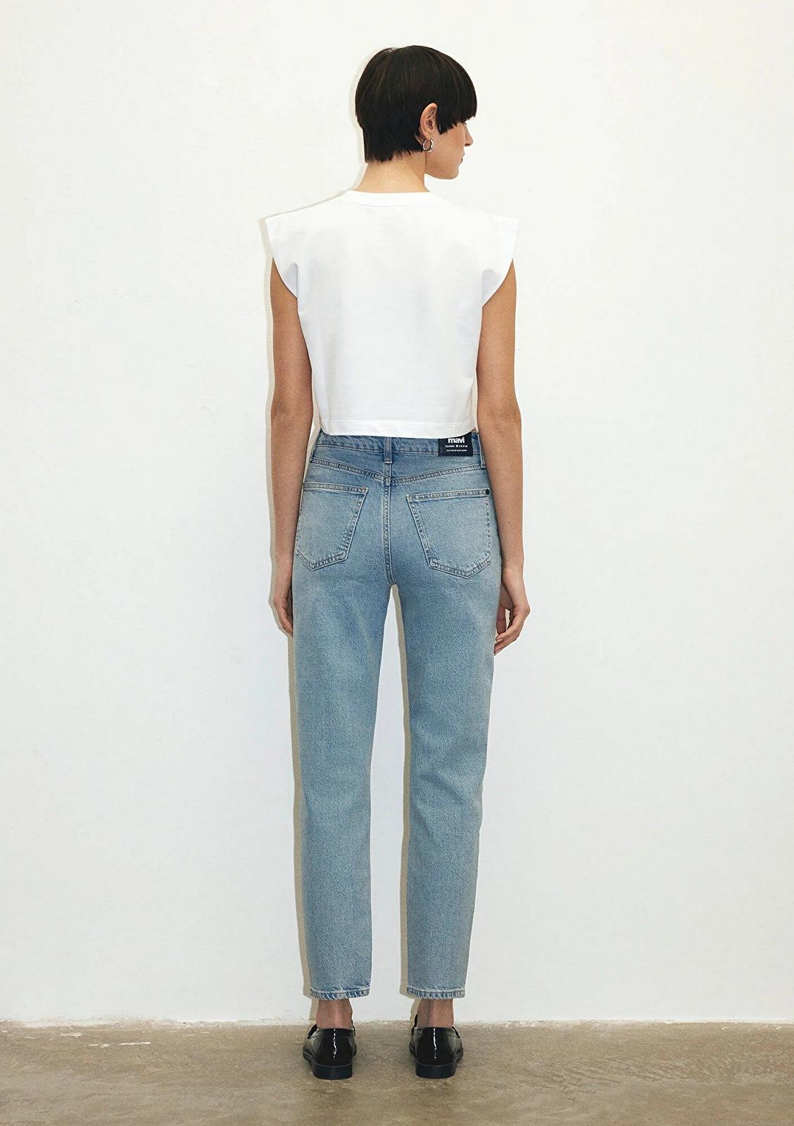 Женские джинсовые штаны MAVI STAR Shaded Denim - 30, фото №4