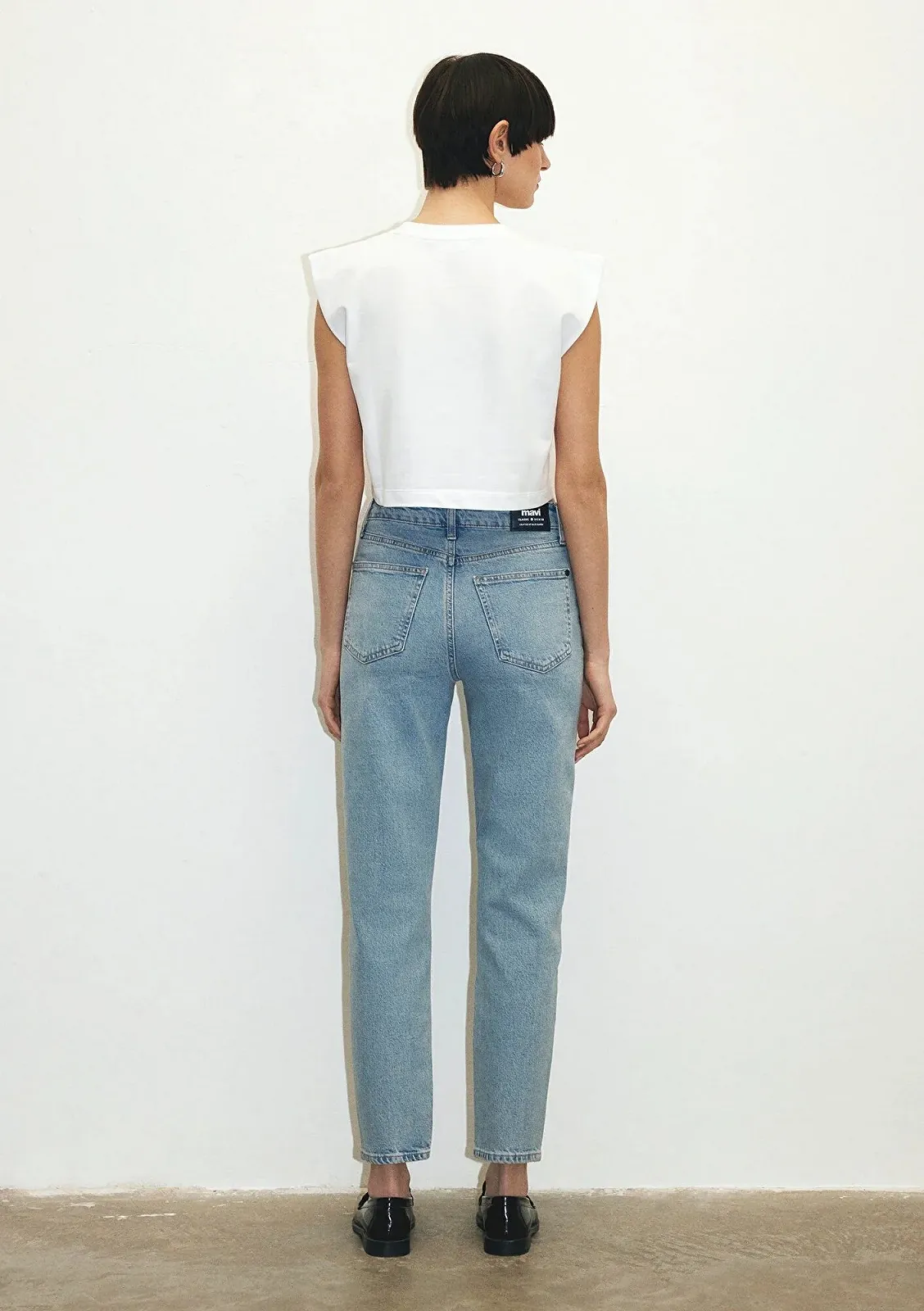 Жіночі джинсові штани MAVI STAR Shaded Denim - 26, фото №4