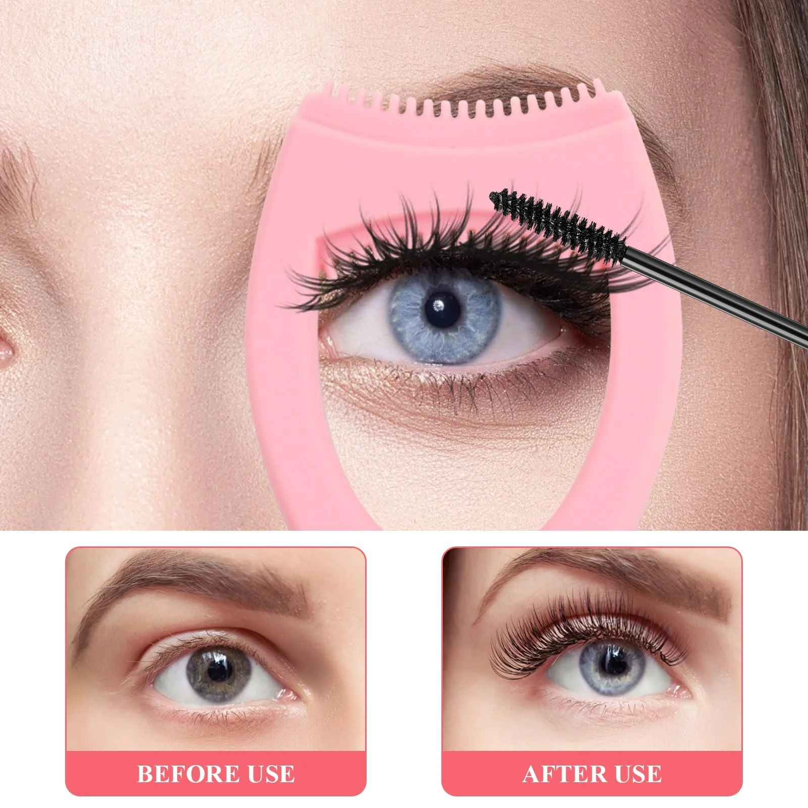 Трафарет для вій Багатофункціональний Фіолетовий, фото №5