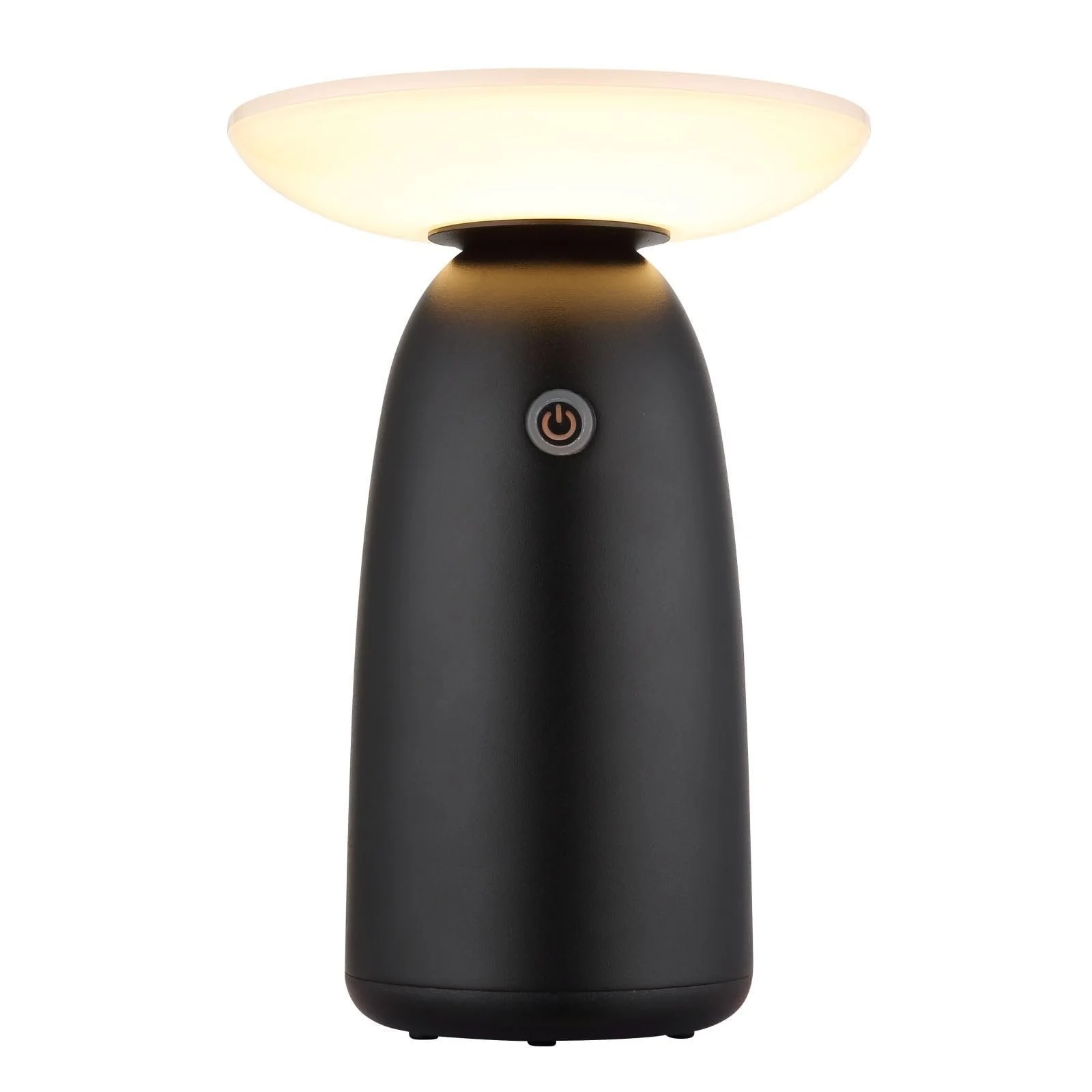 Настільна лампа Бездротова на сонячній батареї Набір 2 шт. LED з функцією димування Сенсорна Чорна USB Акумуляторна, фото №3