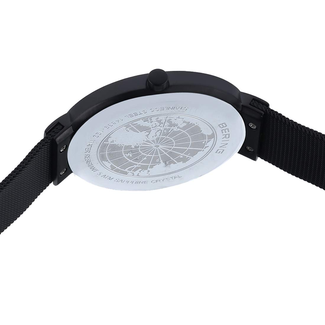 Кварцевые Беринг Женские Мужские Часы Классическая Коллекция Нержавеющая Сталь Сапфировое Стекло, фото №4 Кварцевые Беринг Женские Мужские Часы Классическая Коллекция Нержавеющая Сталь Сапфировое Стекло, фото №4