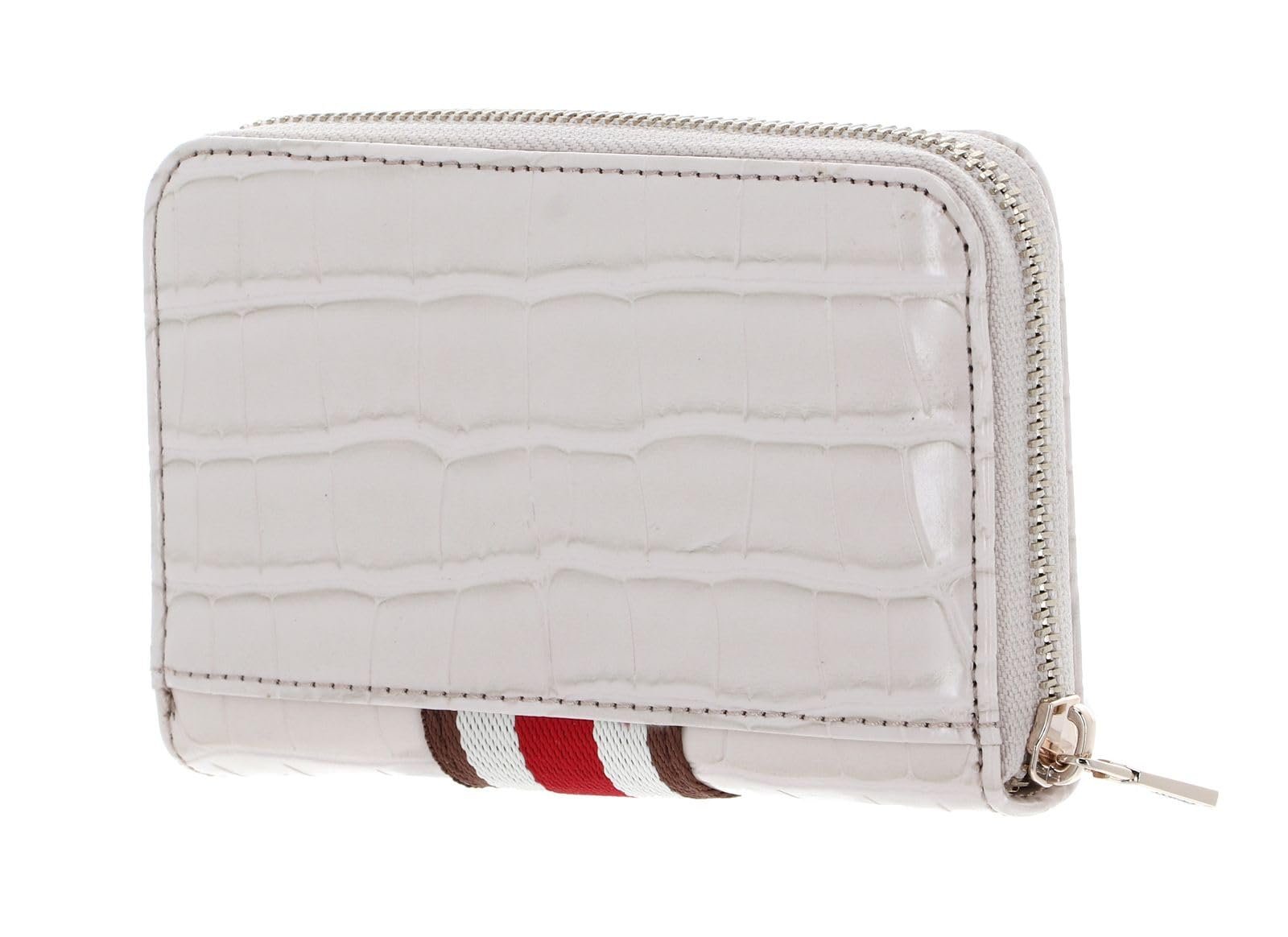 Гаманець GUESS Nelka SLG Zip Around Wallet M Stone, фото №4