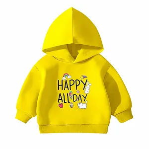 Толстовка для девочки с мультяшным принтом для повседневной носки в школу, для досуга, с длинными рукавами для детей в возрасте от 1 до 6 лет - Фото 1
