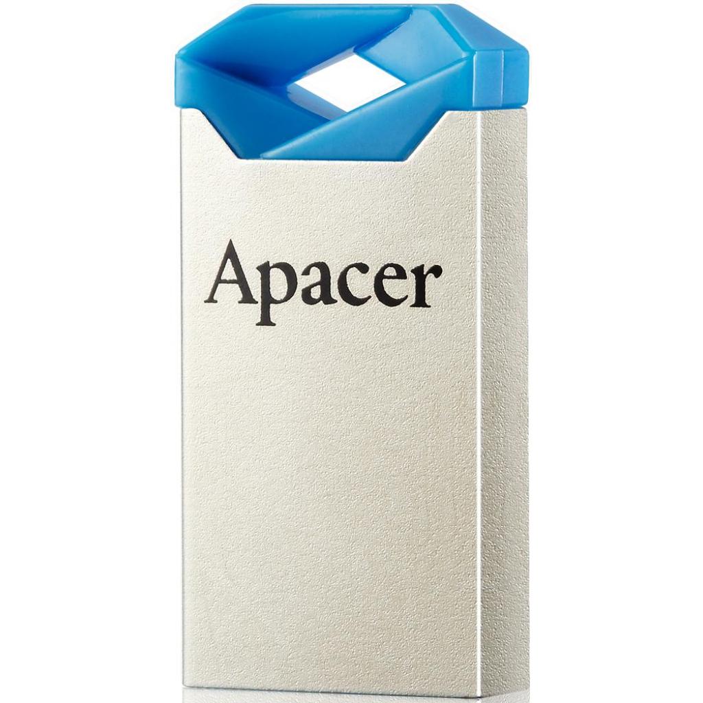 USB флеш-накопичувач Apacer 64gb AH111 Blue USB 2.0 AP64GAH111U-1, фото №1