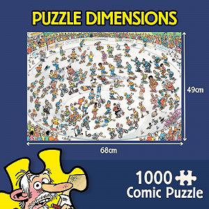 Пазл Jan van Haasteren Skateboarding in the Bowl 1000 елементів synthetic.ua - Фото 1