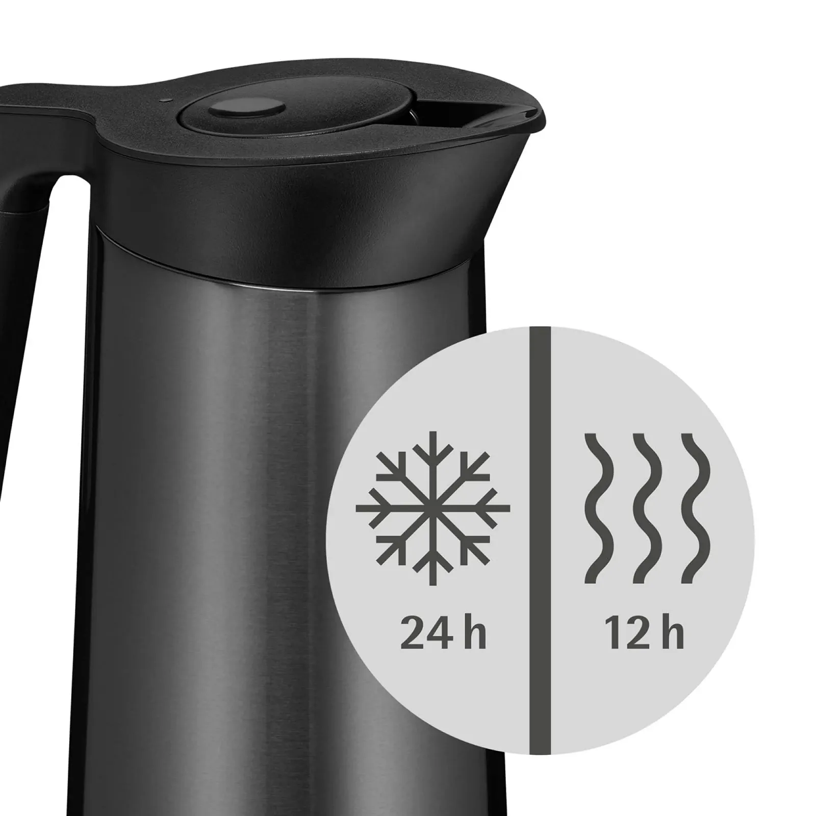 Термос-кавник WMF Kineo 0.6 л, з подвійними стінками, нержавіюча сталь, з клапанним закриттям, фото №3