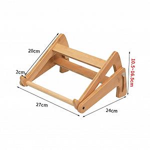 Подставка для ноутбука Tofficu 1 шт. складная регулируемая Компактная многофункциональная с функцией охлаждения Практичная подставка для ручек synthetic.ua - Фото 1
