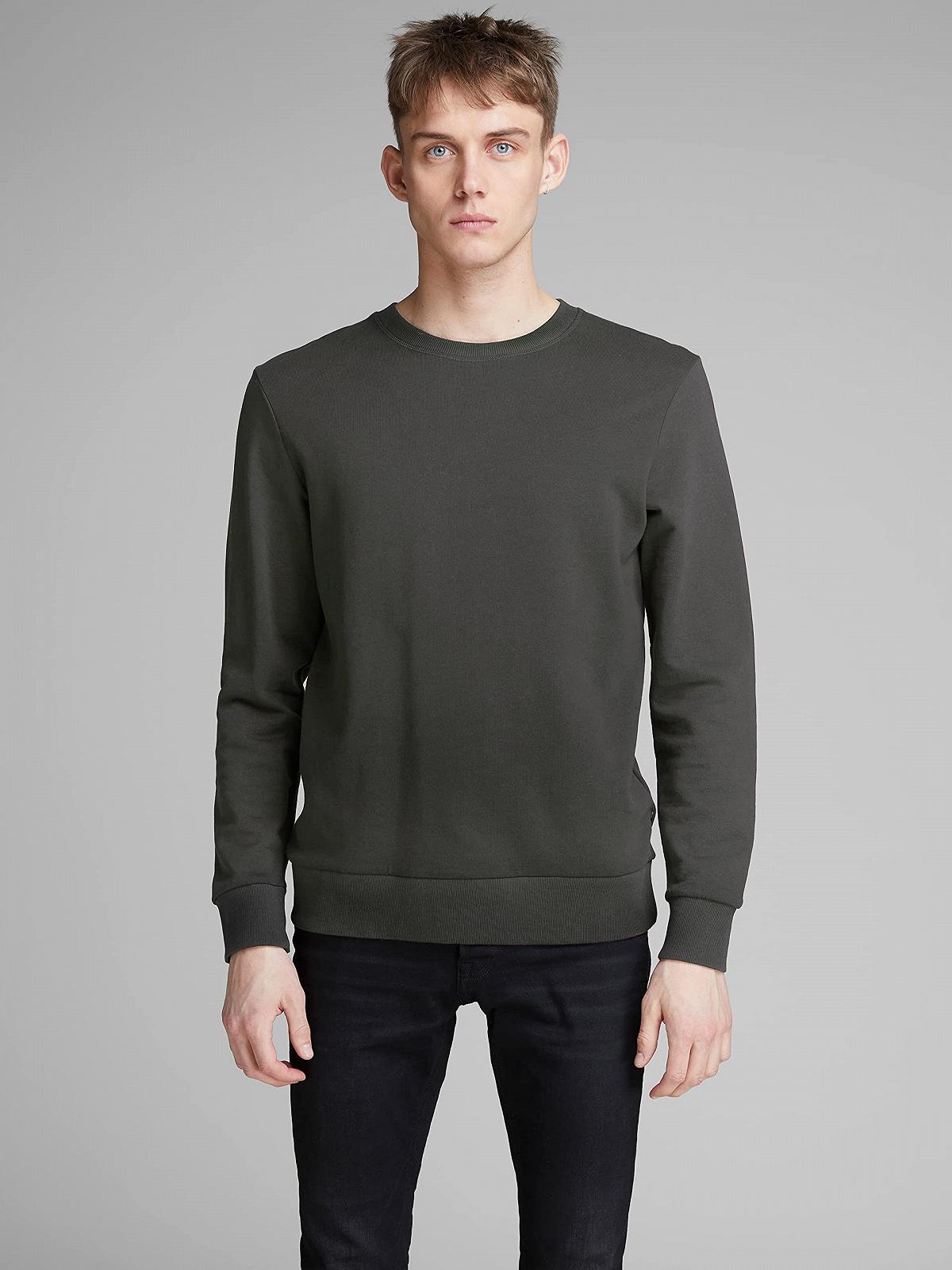 Світшот Jack & Jones Jjeholmen чоловічий, круглий виріз, Noos, 12136886, фото №3