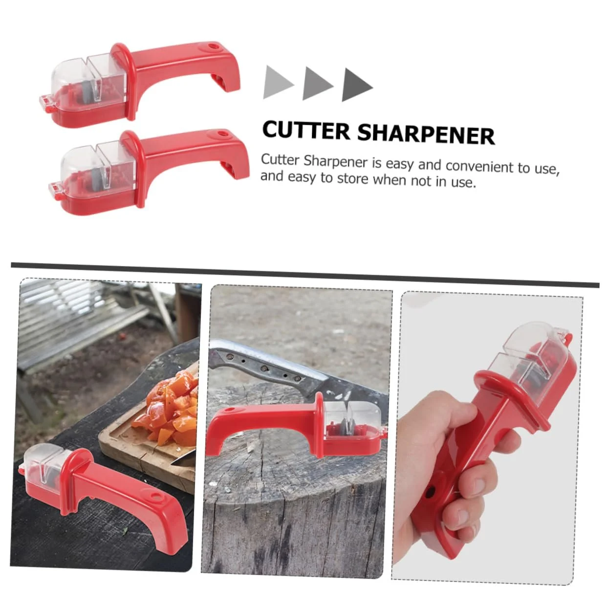 Точилка для ножей настольная TOYANDONA 2 шт эргономичная, фото №9