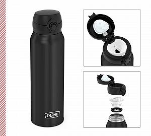 Термос Thermos Ultralight 0.75 L Charcoal Black synthetic.ua - Фото 1